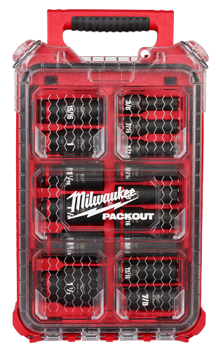 15PC SHOCKWAVE Impact Duty Socket 1/2" Drive SAE Set with PACKOUT