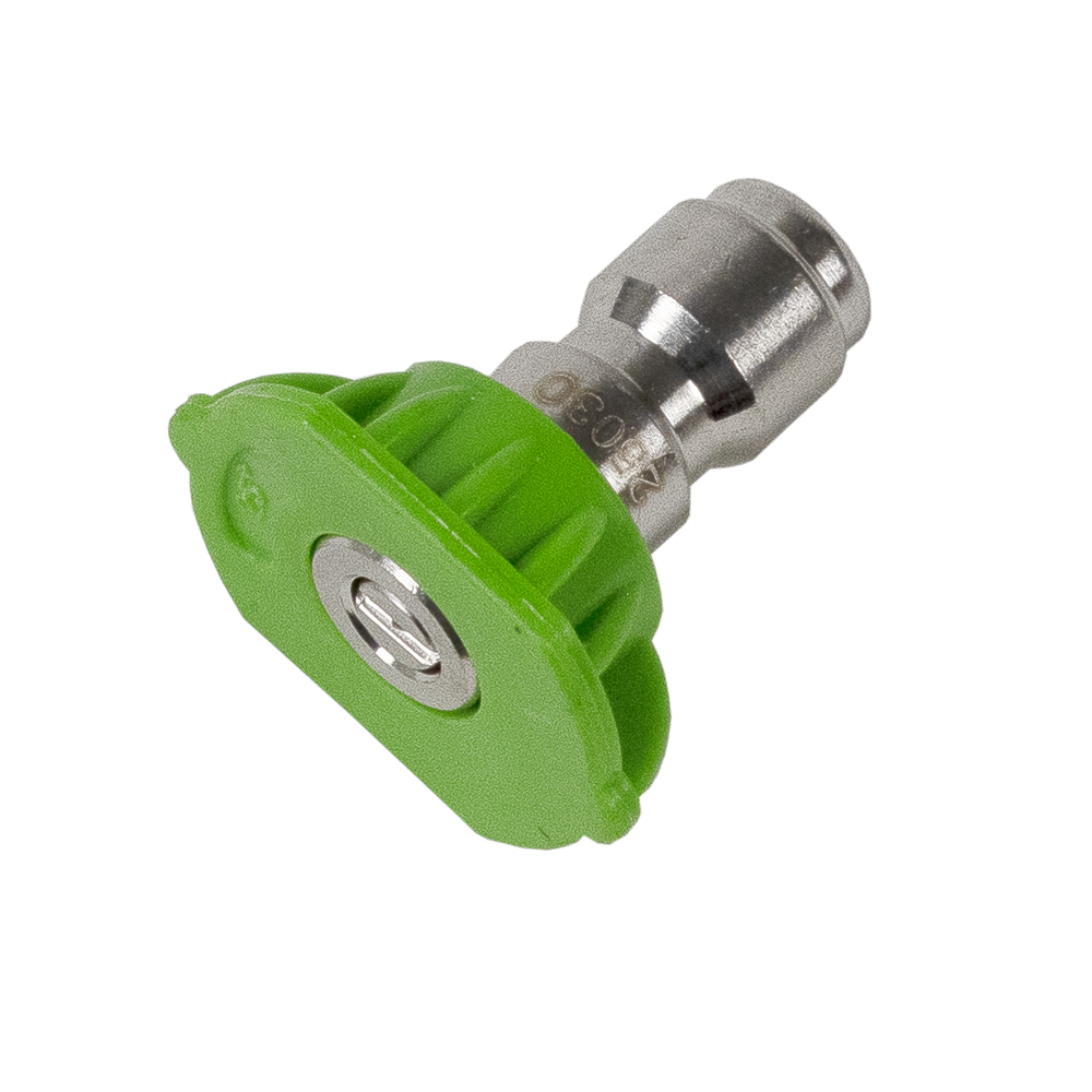 High-Pressure Nozzle, 25 Degrees, 3.0 Orifice, Green