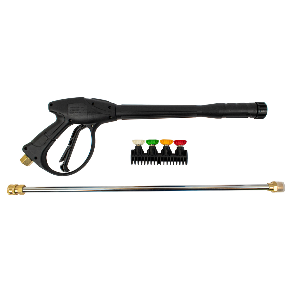 Pressure Washer Gun and Quick Connect Nozzles Value Kit