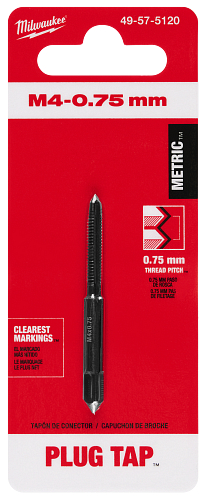 M4-0.75MM PLUG TAP