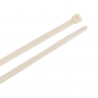 Cable Ties, 12 in Natural Standard Duty, 100-Pack