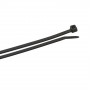 Cable Ties, 14-1/2 in Black Standard Duty, 100-Pack