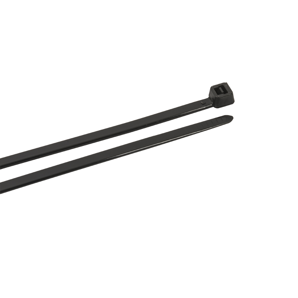 Cable Ties, 17 in Black Standard Duty, 100-Pack