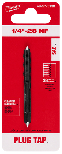 1/4-28 NF PLUG TAP