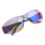 Safety Glasses, Blue Mirror Lens