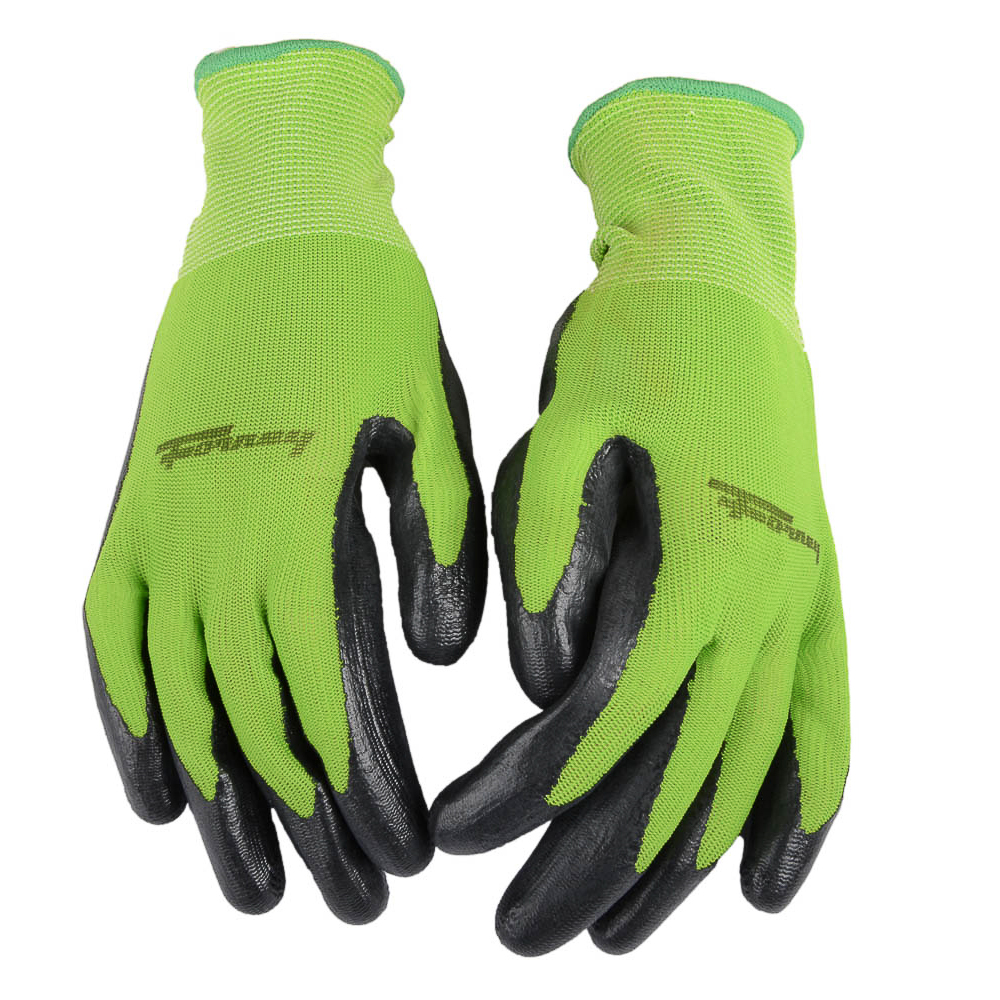 Premium Nitrile Coated String Knit Gloves (Size XL)