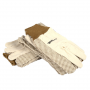 Cotton Canvas Gloves, 6-Pack (Size L)