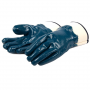 Heavyweight Nitrile Coated Chemical Gloves (Size L/XL)