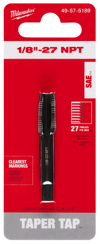 1/8-27 NPT TAPER TAP