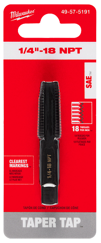 1/4-18 NPT TAPER TAP