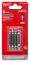 4PC M2 Steel Screw Extractor Set