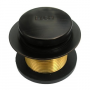 Bath Tub Drain, Brass Strainer, 1-1/4 Fine Thread , With Brass Bushing For 1-1/2-Inch Course Thread,