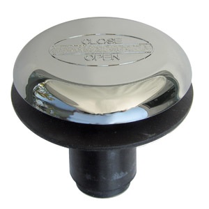 Bathtub Tip Toe Stopper Only, 3/8 Inch x 2 Inch , Chrome Plated