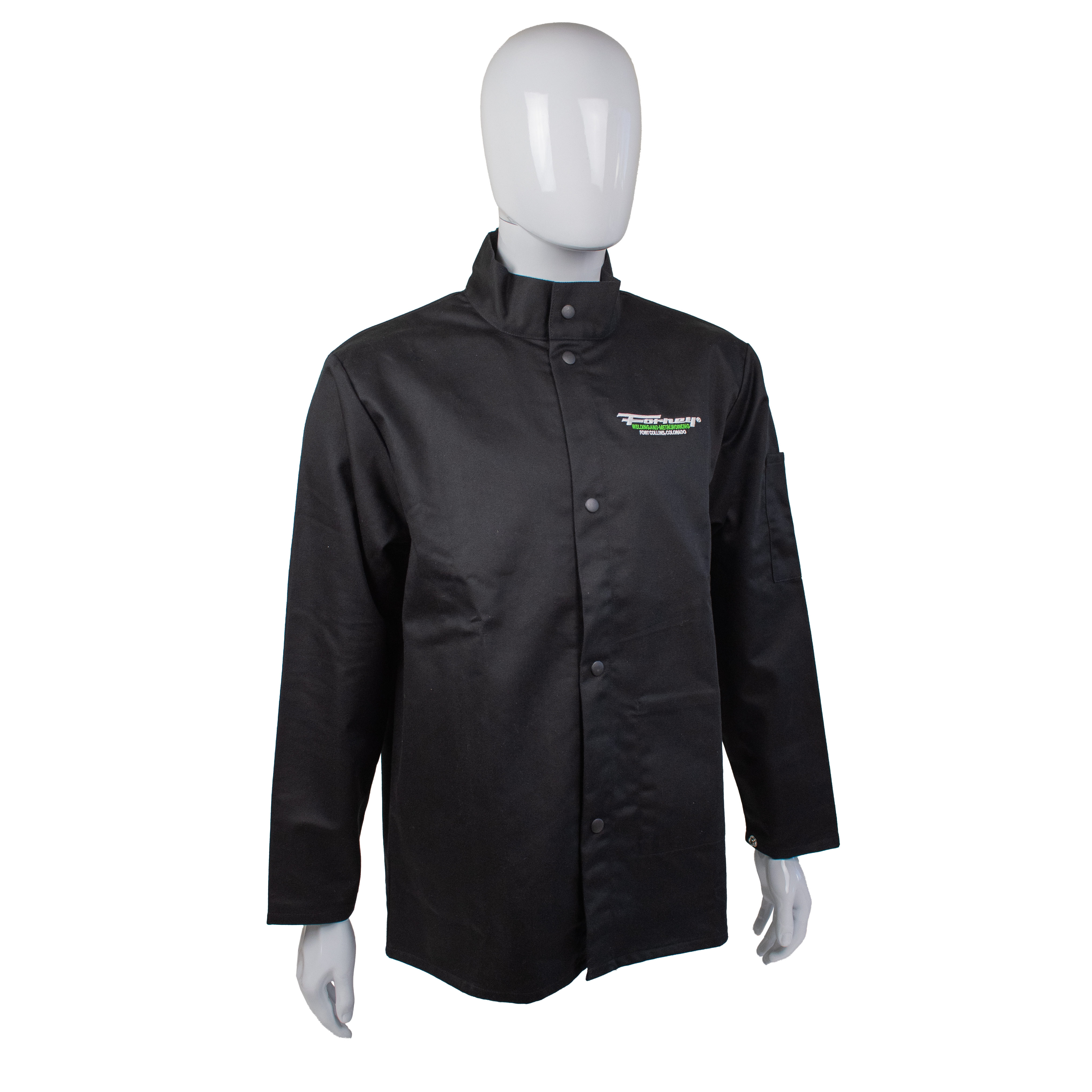 Forney Flame Retardant Light-Duty Welding Jacket, Size XXXL
