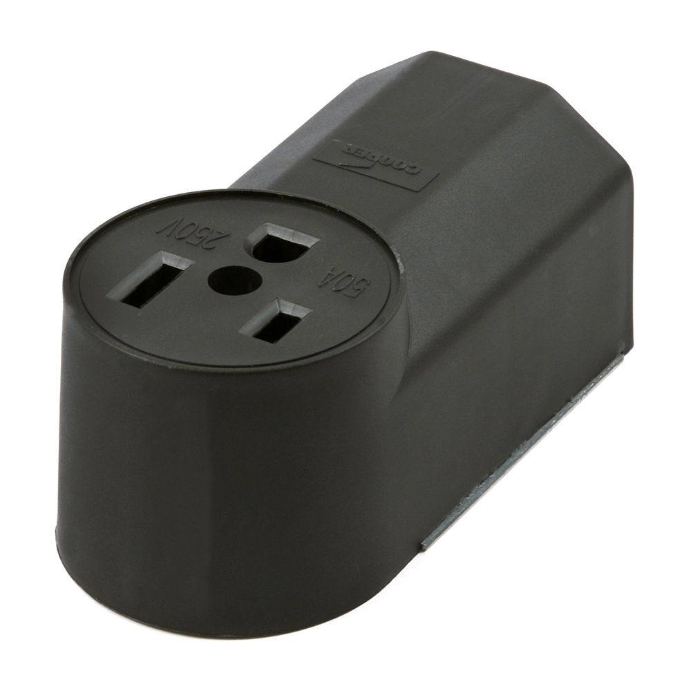 Plastic Wall Receptacle, 220-Volt (32534)