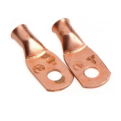 Lug for Number 8 Cable, Number 10 Stud, Premium Copper