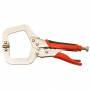C-Clamp with Cushion Grip Handles, Locking, 9 inch