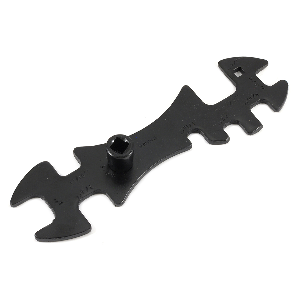 9-Way Cylinder Wrench, 8-1/2 inch