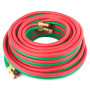 R-Grade Oxy-Acetylene Hose, 1/4 in x 50ft