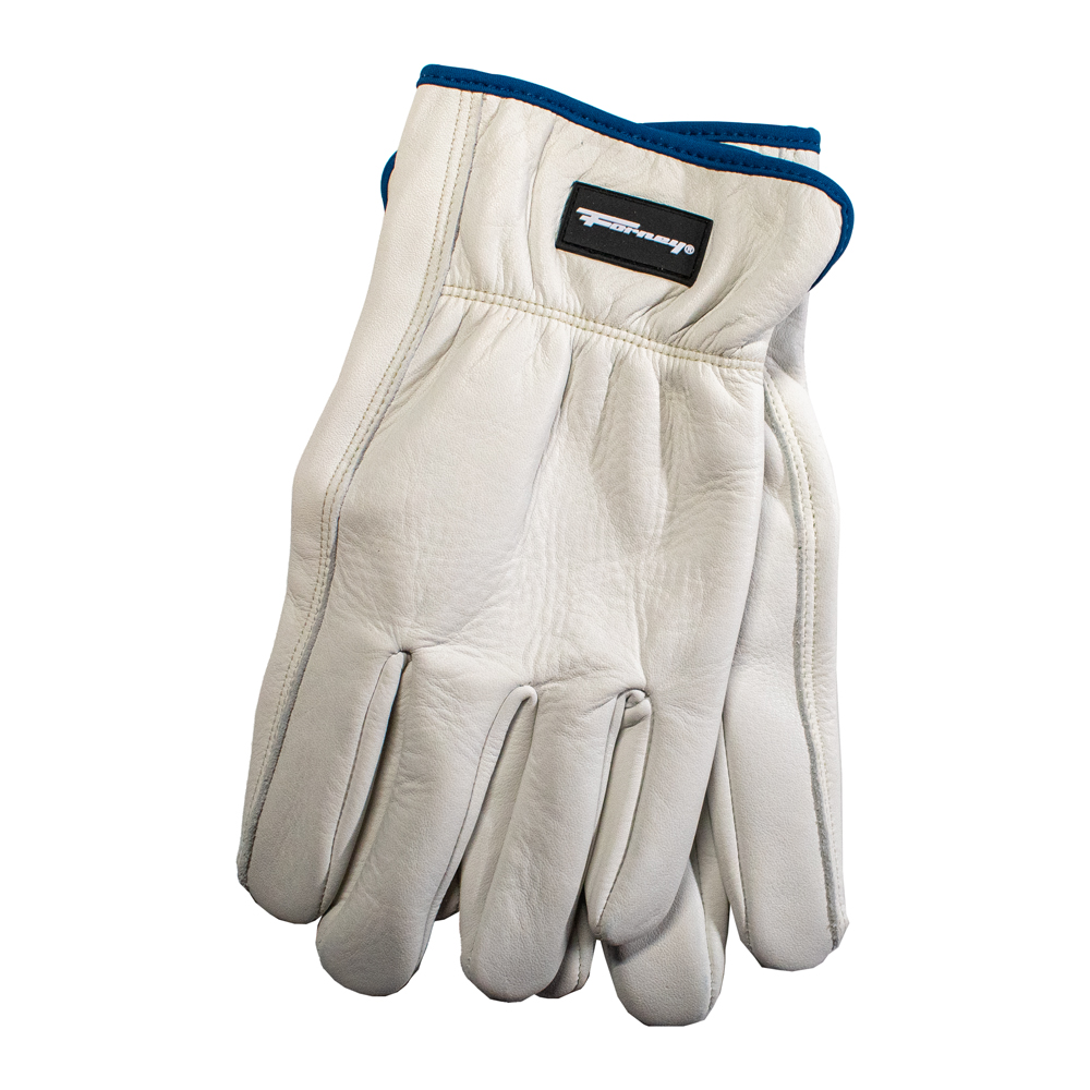 Hydra-Lock Leather Water-Resistant Work Gloves (Men's L)