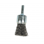 Command PRO End Brush, Crimped, 3/4 in x .020 in x 1/4 in Shank