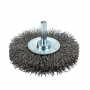 Command PRO Wire Wheel, Crimped, 3 in x .014 in x 1/4 in Shank
