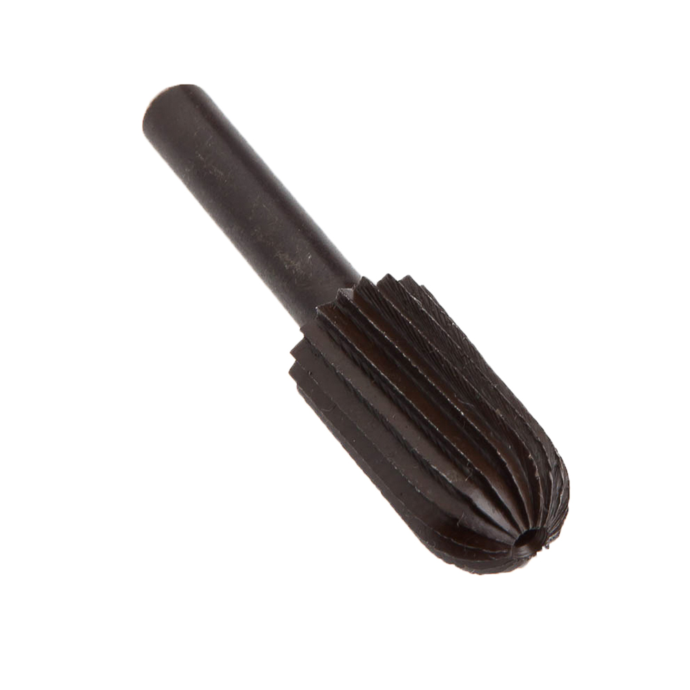 Rotary File, 1 in x 1/2 in x 1/4 in Cylindrical with Rounded End