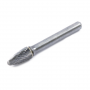 Tungsten Carbide Burr, 3/8 in Tree Radius (SF-3)