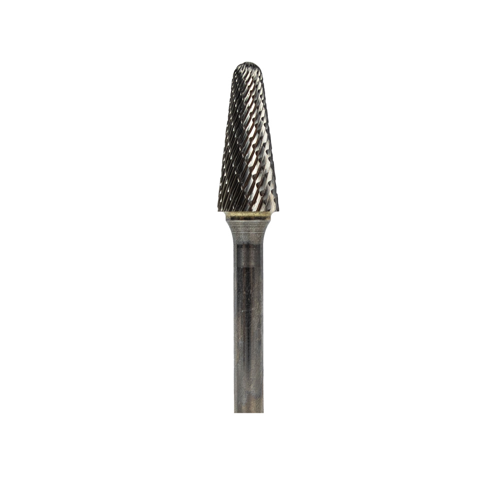 Forney Tungsten Carbide Burr, 1/2 in Cone Radius (SL-4)
