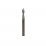 Forney Tungsten Carbide Burr, 1/8 in Flame Shape (SH-41)