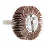 Flap Wheel, Shank Mounted, 1-1/2 in x 1/2 in