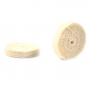 Buffing Wheel, Cotton, Replacement, 1-1/2 in (2-Pack)