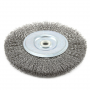Wire Wheel, Crimped, 6 in x .012 in x 1/2 in - 5/8 in Arbor