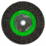 Wire Wheel, Crimped, 6 in x .014 in x 1/2 in - 5/8 in Arbor