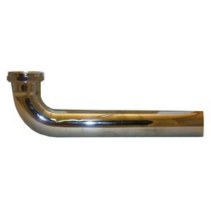 1-1/2 Inch X 7 Inch,22 Gauge,Chrome Plated Brass,Slip Joint Waste Arm