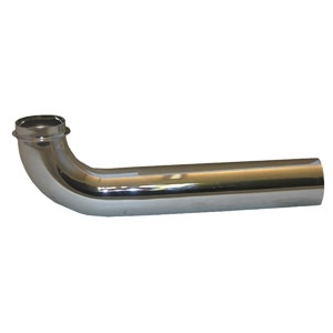 1-1/4 Inch,Chrome Plated Brass,22 Gauge,P-Trap Wall Tube