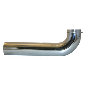 1-1/2 Inch,Chrome Plated Brass,22 Gauge,P-Trap Wall Tube