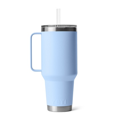 Yeti Rambler 42 oz. Straw Mug with Straw Lid - Big Sky Blue