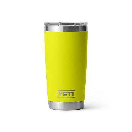 Yeti Rambler 20 oz. Tumbler with Magslider Lid - Firefly Yellow