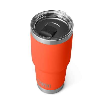 Yeti Rambler 30oz Tumbler with Magslider Lid - Papaya