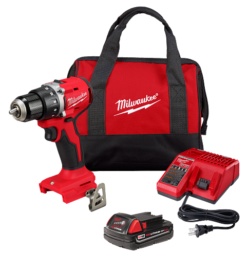 CPBL M18 DRILL DRIVER KIT W/B&C