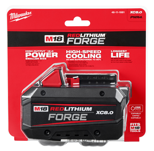M18 REDLITHIUM FORGE XC8.0 Battery Pack