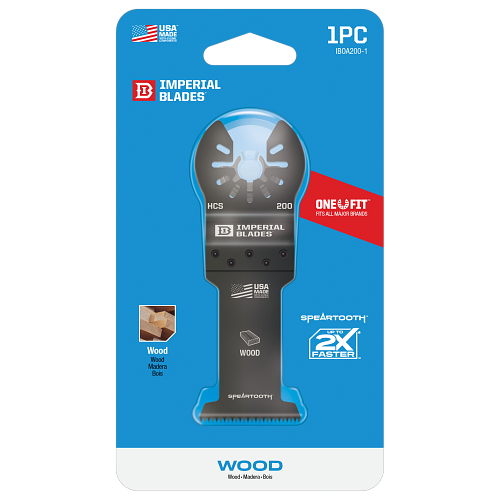 ONE FIT 1-3/8" HARDWOOD BLADE