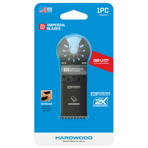 ONE FIT 1-1/4" HARDWOOD BLADE