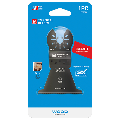 ONE FIT 2-1/2" WOOD BLADE