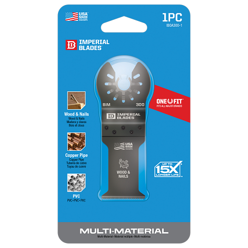 ONE FIT 1-1/4" MULTI MAT BLADE