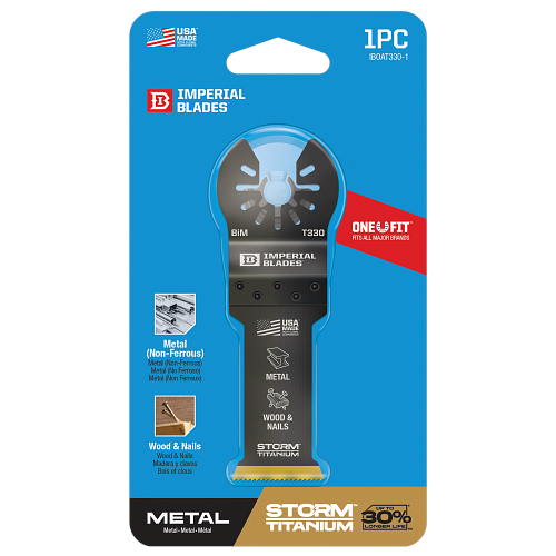 ONE FIT 1-1/8" TIN MULTI BLADE