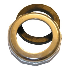 1-1/2 Inch X 1-1/4 Inch, Chrome Plated, Reducing Slip Joint Nut With Washer