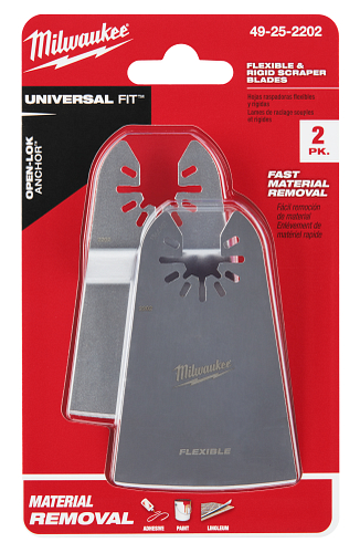 OPEN-LOK 2 PC 2" Rigid & 2" Flexible Scraper Set