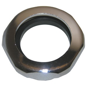1-1/4 Inch,Chrome Plated Brass ,Slip Joint Nut With Washer